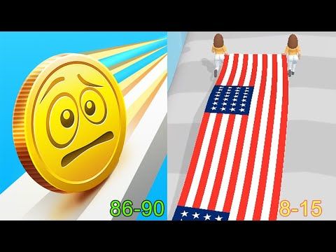 Video guide by APKNo1 - Gaming Channel: Coin Rush! Level 86-90 #coinrush