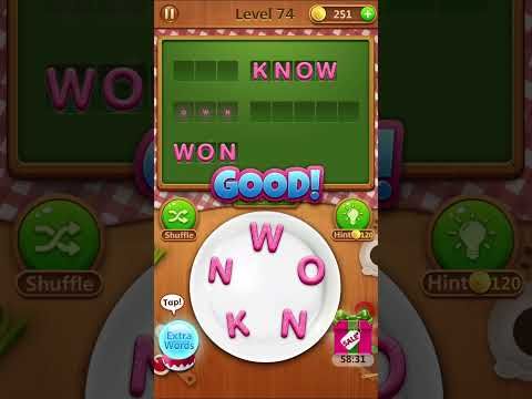 Video guide by RebelYelliex Gaming: Word Guru Level 74 #wordguru