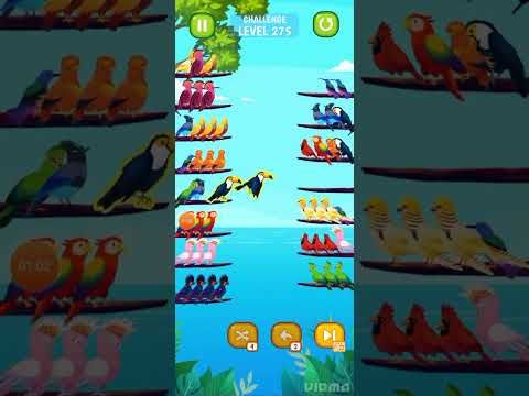 Video guide by legend girl: Bird Sort Color Puzzle Game Level 275 #birdsortcolor