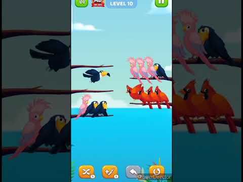 Video guide by SND: Bird Sort Color Puzzle Game Level 5 #birdsortcolor