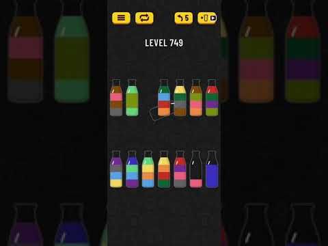 Video guide by HelpingHand: Soda Sort Puzzle Level 749 #sodasortpuzzle