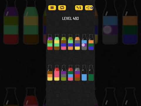 Video guide by HelpingHand: Soda Sort Puzzle Level 493 #sodasortpuzzle