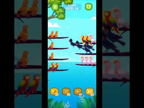 Video guide by Gaming Zone: Bird Sort Color Puzzle Game Level 1 #birdsortcolor