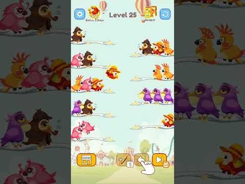 Video guide by Joydwip Gaming: Bird Sort Color Puzzle Game Level 25 #birdsortcolor