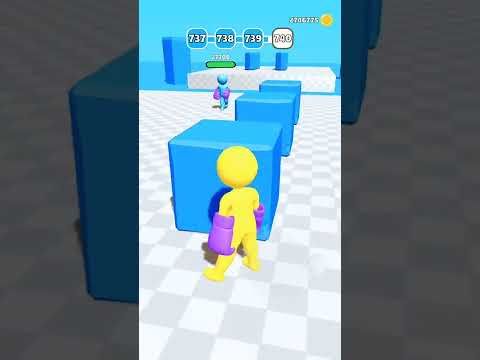 Video guide by Ronaldo Games: Curvy Punch 3D Level 739 #curvypunch3d