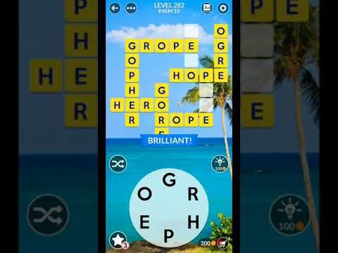 Video guide by ETPC EPIC TIME PASS CHANNEL: Wordscapes Level 282 #wordscapes