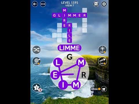 Video guide by Scary Talking Head: Wordscapes Level 1191 #wordscapes