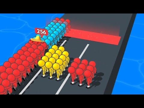 Video guide by APJ Gaming channel: Crowd Battle 3D Level 45 #crowdbattle3d
