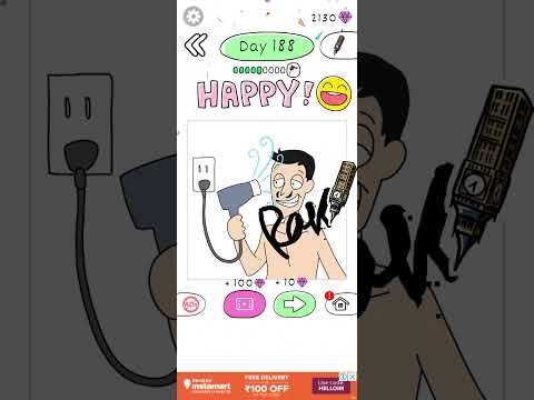 Video guide by ☬Prashant 999☬: Draw Happy Police! Level 188 #drawhappypolice