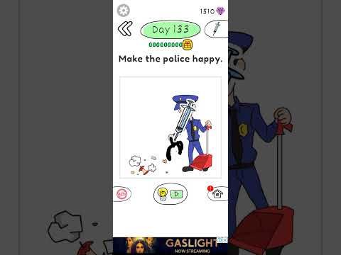 Video guide by ☬Prashant 999☬: Draw Happy Police! Level 133 #drawhappypolice