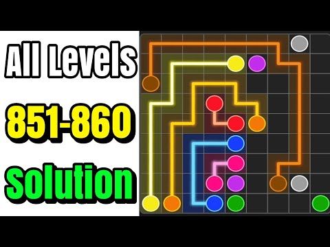 Video guide by Energetic Gameplay: Dot Link Part 54 - Level 851 #dotlink