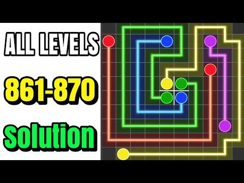 Video guide by Energetic Gameplay: Dot Link Part 55 - Level 861 #dotlink