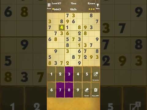 Video guide by Mr. Games: Sudoku Master Level 127 #sudokumaster