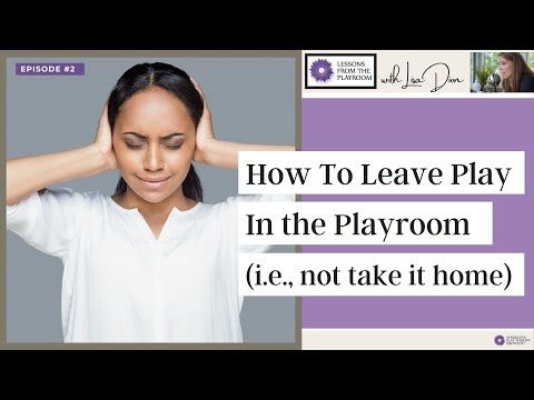 Video guide by Lisa Dion, Synergetic Play Therapy Institute: Playroom Level 2 #playroom