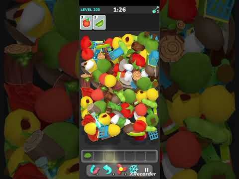 Video guide by Just the Hard Ones Gaming: Match 3D Level 203 #match3d