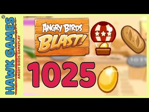 Video guide by Angry Birds Gameplay: Angry Birds Blast Level 1025 #angrybirdsblast