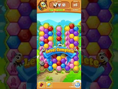 Video guide by LearningWithPibbyColor1513: Bee Brilliant Blast Level 293 #beebrilliantblast