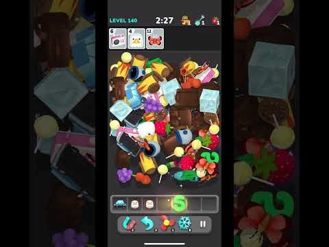 Video guide by JACQ’s World of Games: Triple Match 3D Level 140 #triplematch3d