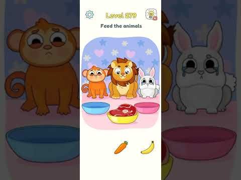Video guide by Puzzles_Gamings: Feed the animals Level 279 #feedtheanimals
