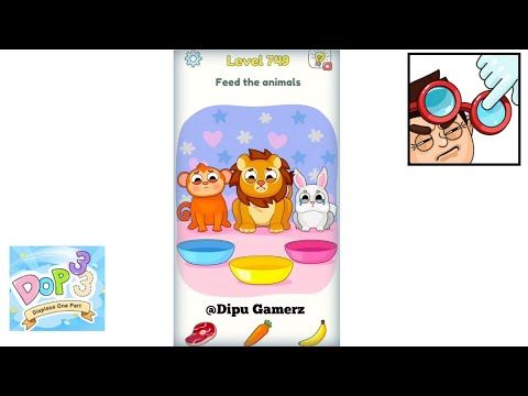Video guide by Dipu Gamerz: Feed the animals Level 749 #feedtheanimals