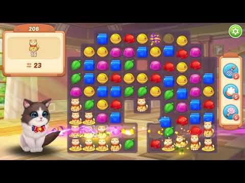 Video guide by Levelgaming: Kitten Match Level 208 #kittenmatch
