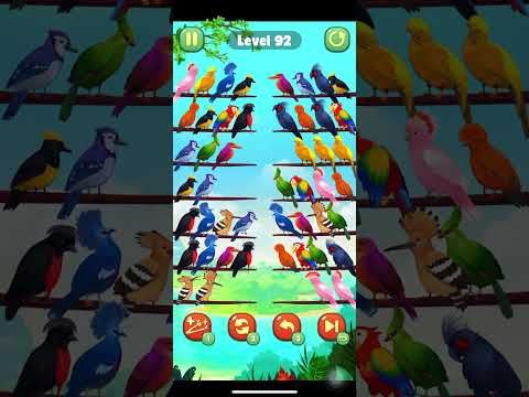 Video guide by Shehzad: Bird Sort Puzzle Level 92 #birdsortpuzzle