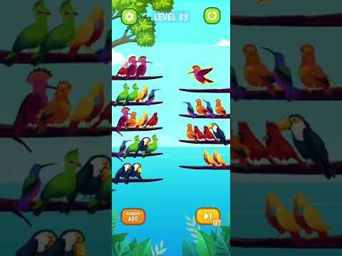 Video guide by HelpingHand: Bird Sort Puzzle Level 33 #birdsortpuzzle