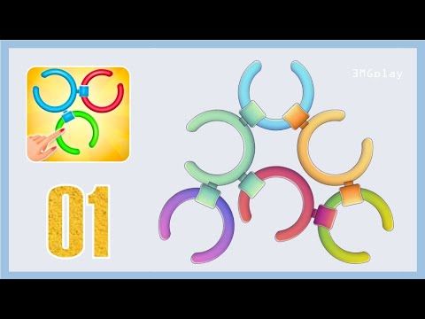 Video guide by 3MGplay: Rotate the Rings Level 1-20 #rotatetherings