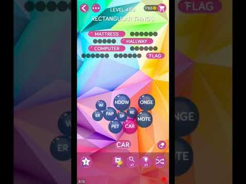 Video guide by ETPC EPIC TIME PASS CHANNEL: Word Pearls Level 430 #wordpearls