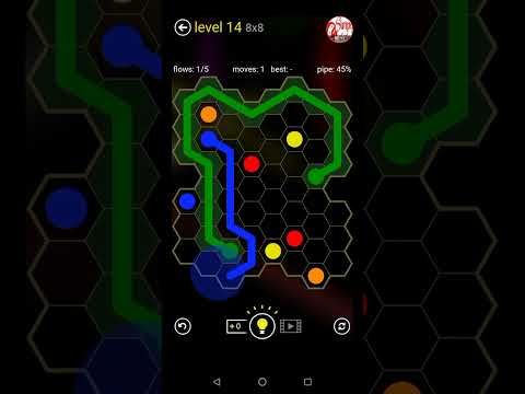 Video guide by Simply Likez: Hexes  - Level 14 #hexes