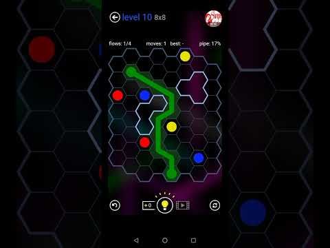Video guide by Simply Likez: Hexes  - Level 10 #hexes