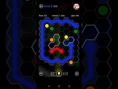 Video guide by Simply Likez: Hexes  - Level 8 #hexes