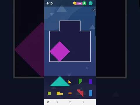 Video guide by This That and Those Things: Tangram! Level 5-10 #tangram