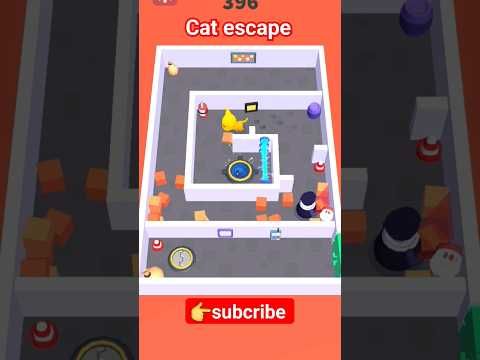 Video guide by GAMING CUTE: Cat Escape! Level 396 #catescape