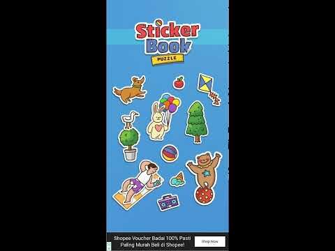 Video guide by Games for fun: Sticker Book Puzzle Level 2 #stickerbookpuzzle