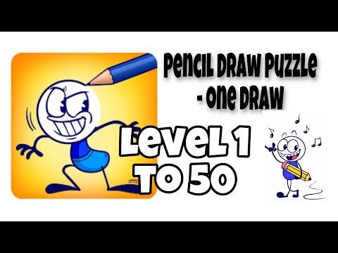 Video guide by D Lady Gamer: Pencil draw puzzle  - Level 1 #pencildrawpuzzle