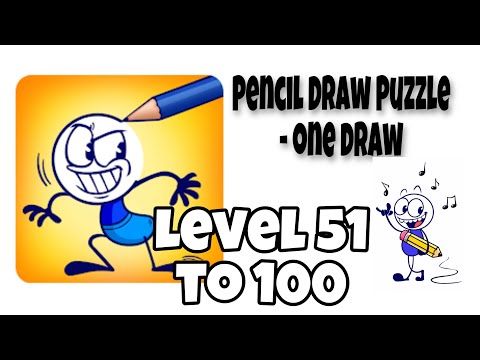 Video guide by D Lady Gamer: Pencil draw puzzle  - Level 51 #pencildrawpuzzle