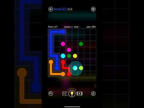 Video guide by Tricky Games: Flow Free  - Level 62 #flowfree