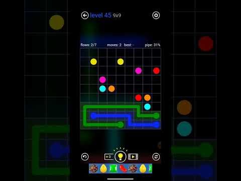 Video guide by Tricky Games: Flow Free  - Level 45 #flowfree