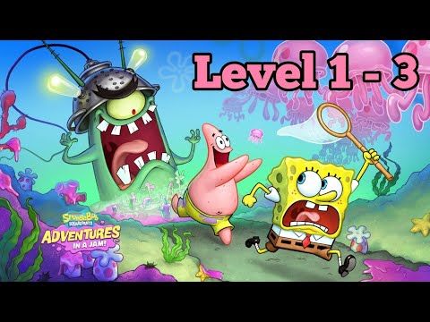 Video guide by Ara Trendy Games: SpongeBob Adventures: In A Jam Level 1 #spongebobadventuresin