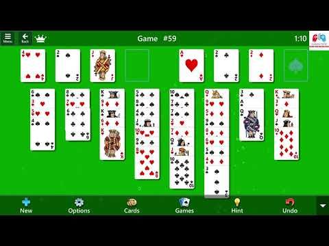 Video guide by Mhuoly World Wide Gaming Zone: FreeCell Level 59 #freecell