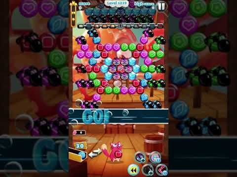 Video guide by IOS Fun Games: Bubble Mania Level 1219 #bubblemania