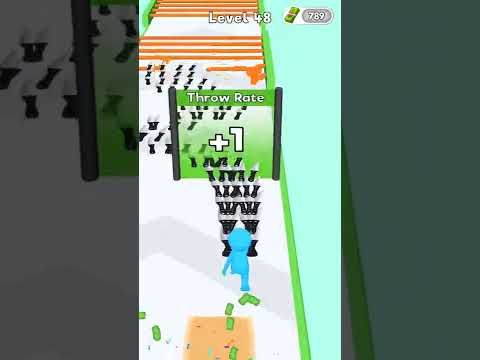 Video guide by GAMER KAMPUNG: Card Thrower 3D! Level 48 #cardthrower3d