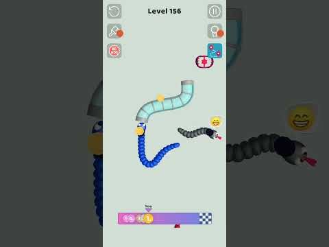 Video guide by Pak Gamer: Snakes Level 156 #snakes