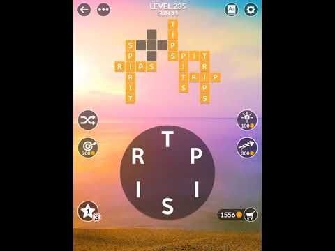 Video guide by Scary Talking Head: Wordscapes Level 235 #wordscapes