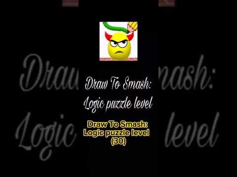 Video guide by GAARALI GAME: Draw To Smash: Logic puzzle Level 30 #drawtosmash