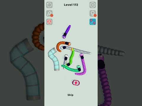 Video guide by Pak Gamer: Tangled Snakes Level 172 #tangledsnakes