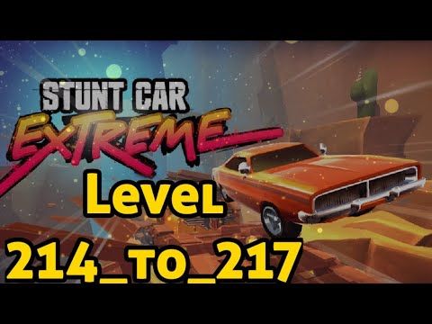 Video guide by Expert Advice by Qazi: Stunt Car Extreme Level 214 #stuntcarextreme