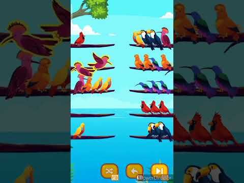 Video guide by SND: Bird Sort Color Puzzle Game Level 33 #birdsortcolor