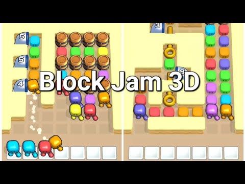 Video guide by HippME Gaming: Block Jam 3D Level 44 #blockjam3d